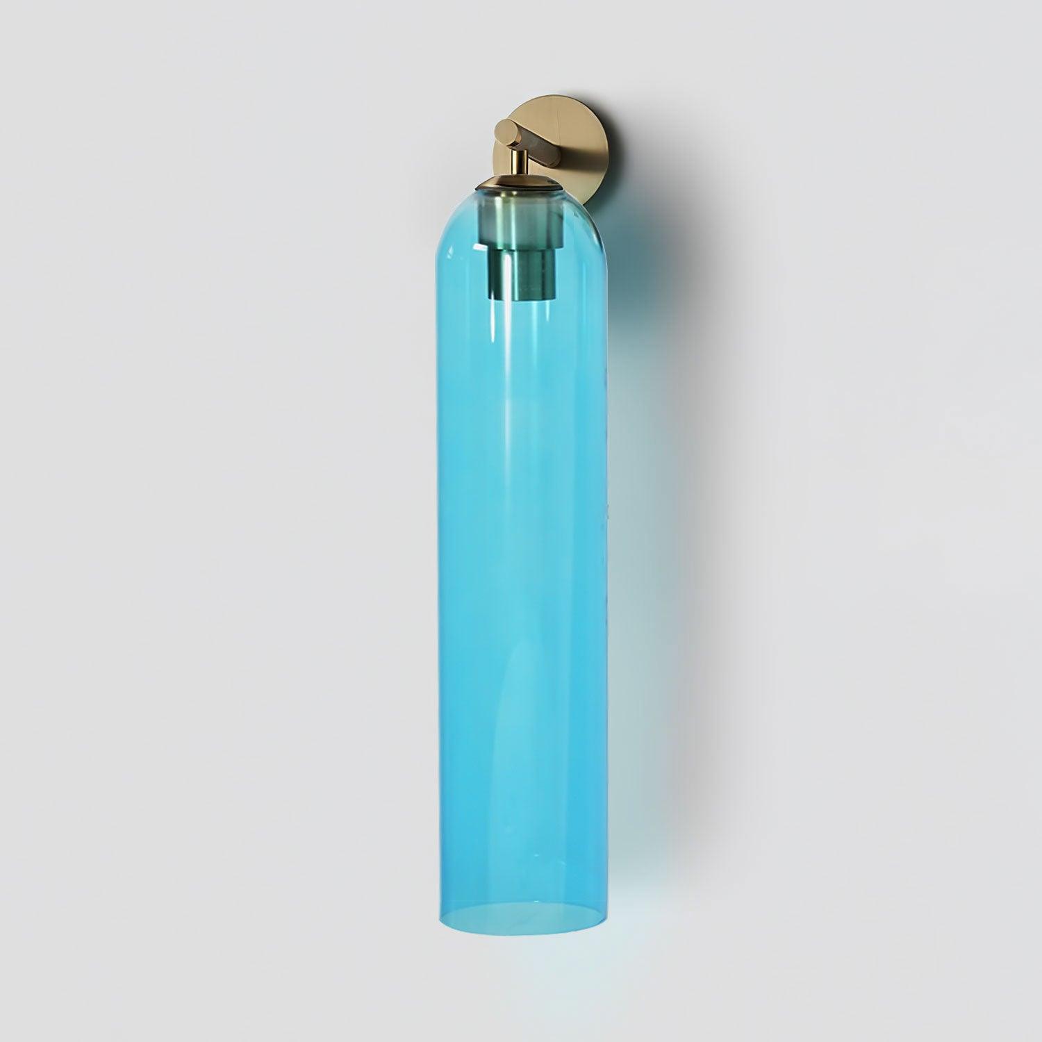 Wandleuchte aus Kunstglas
