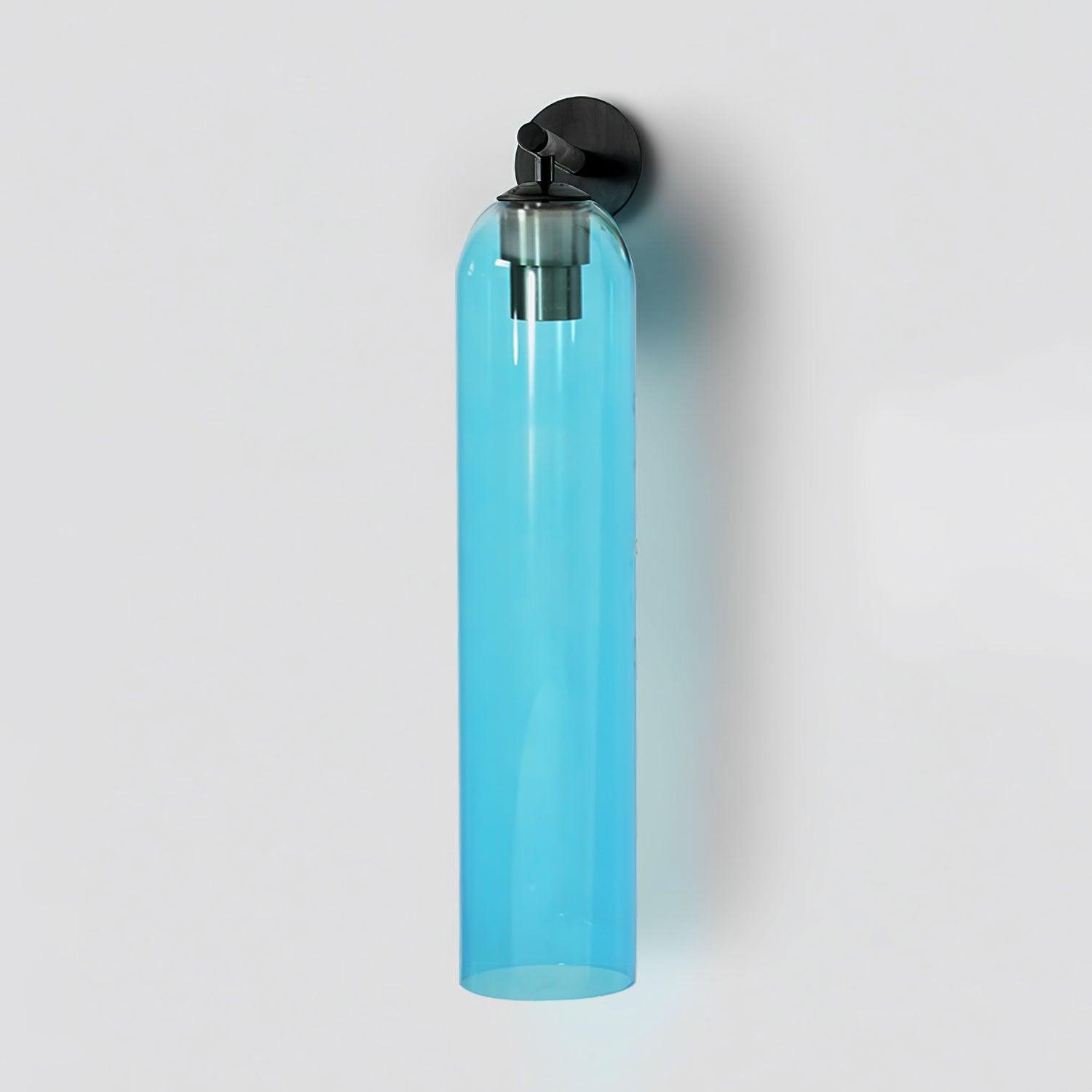 Wandleuchte aus Kunstglas