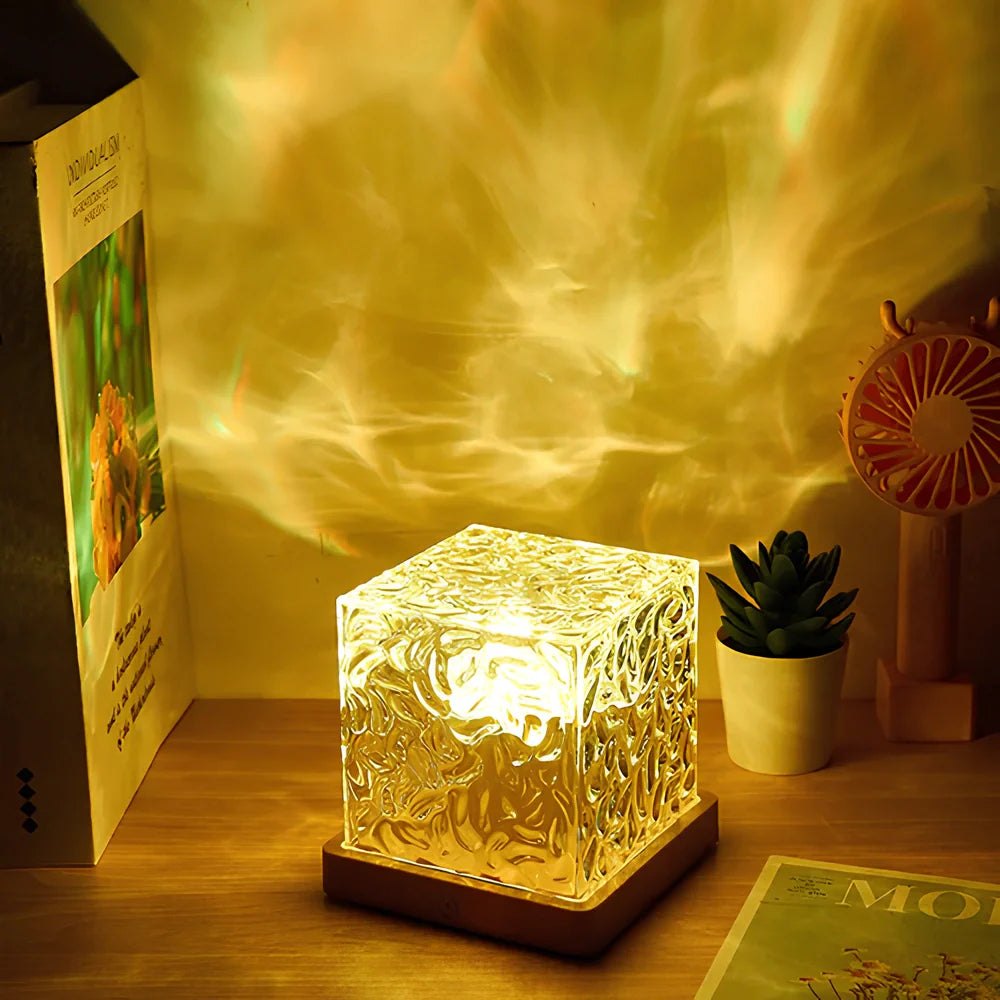 Aurora Würfel-Tischlampe