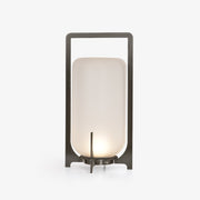 Tischlampe aus mundgeblasenem Glas