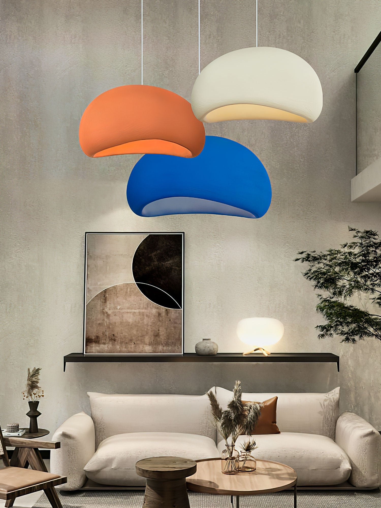 Von Wolken inspirierte Pendelleuchte