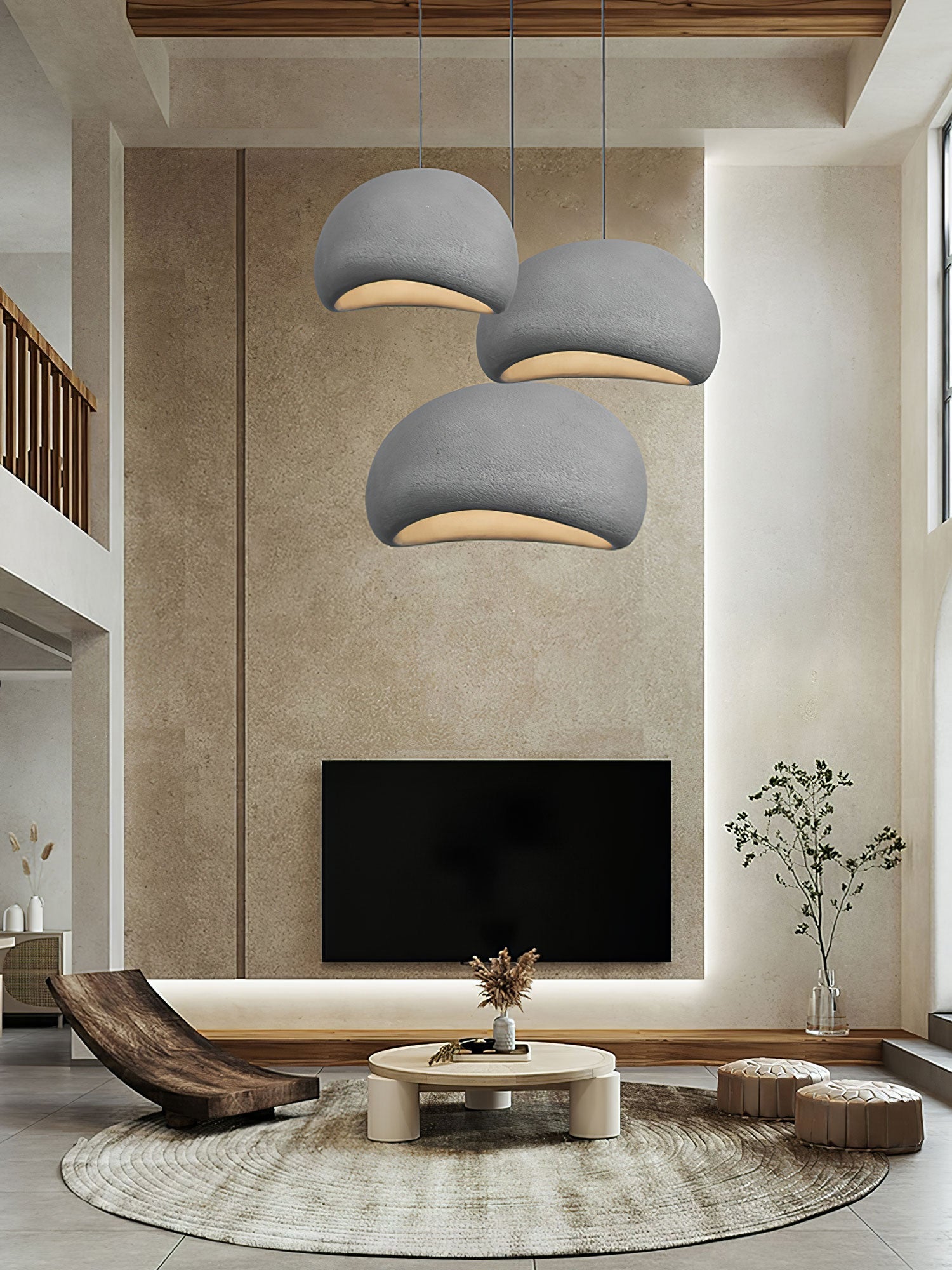 Von Wolken inspirierte Pendelleuchte