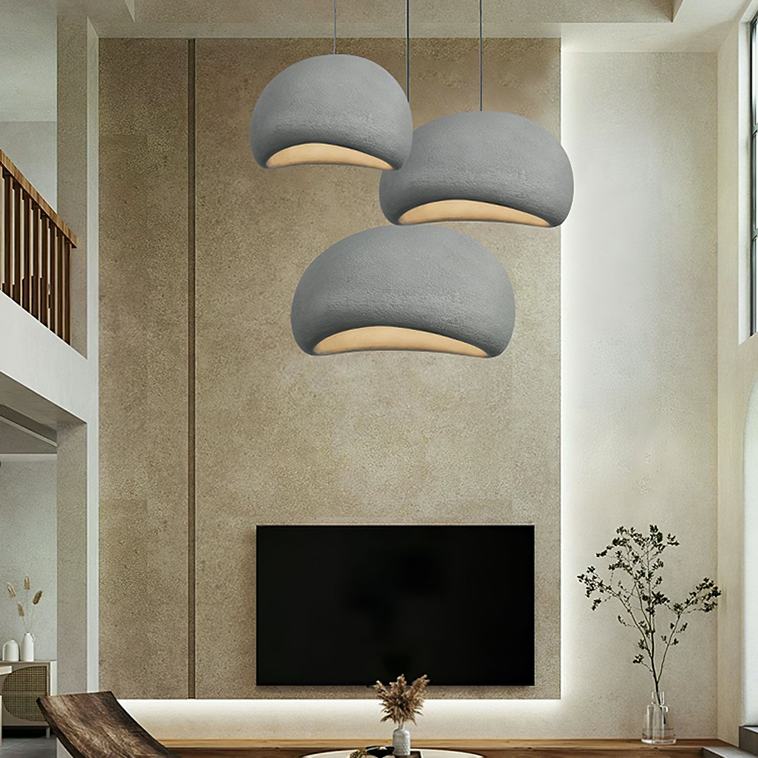 Von Wolken inspirierte Pendelleuchte