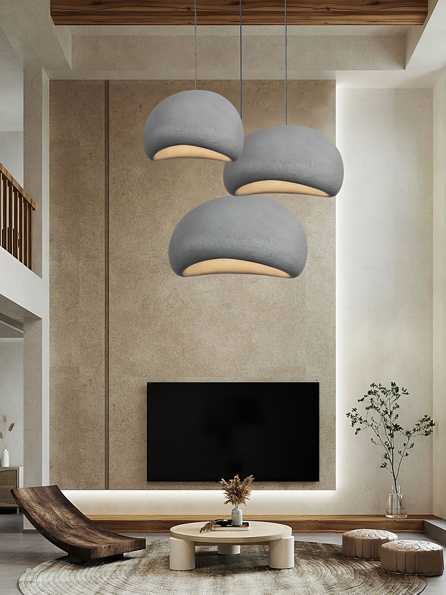 Von Wolken inspirierte Pendelleuchte
