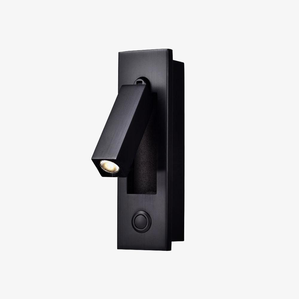 Flach zusammenklappbare Nachttischlampe