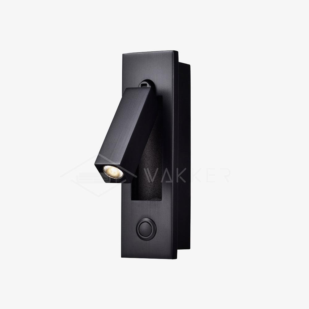 Flach zusammenklappbare Nachttischlampe