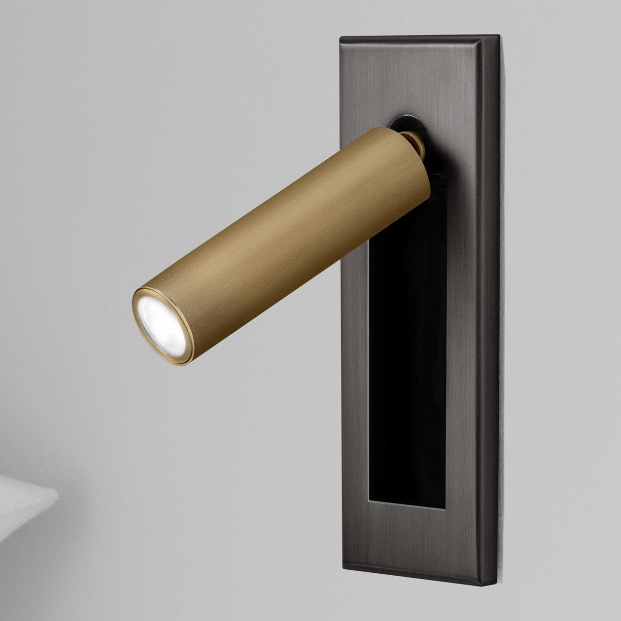 Flach zusammenklappbare Nachttischlampe