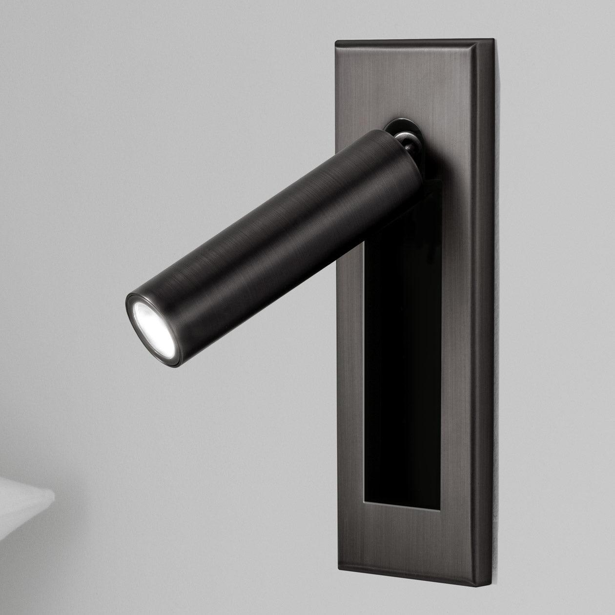 Flach zusammenklappbare Nachttischlampe