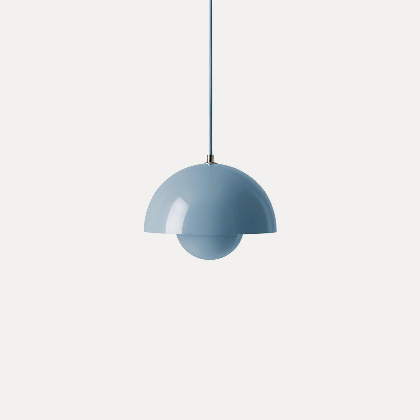 Geometrische Pendelleuchte aus Aluminium