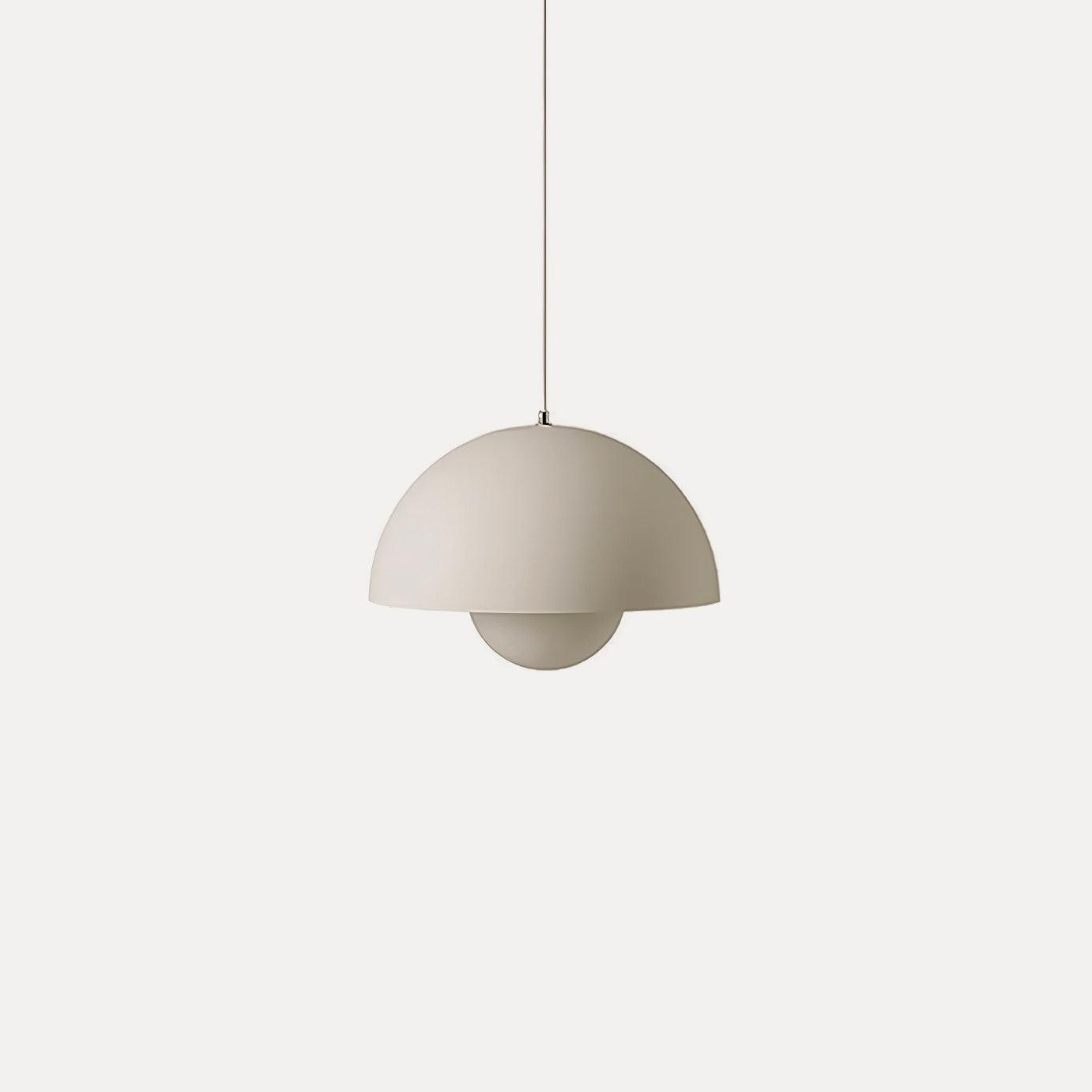 Geometrische Pendelleuchte aus Aluminium