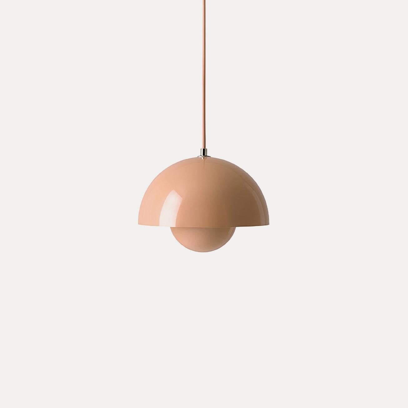 Geometrische Pendelleuchte aus Aluminium
