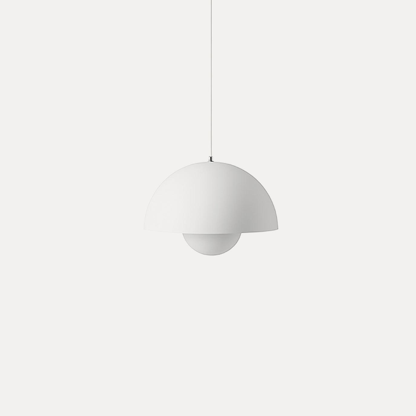 Geometrische Pendelleuchte aus Aluminium