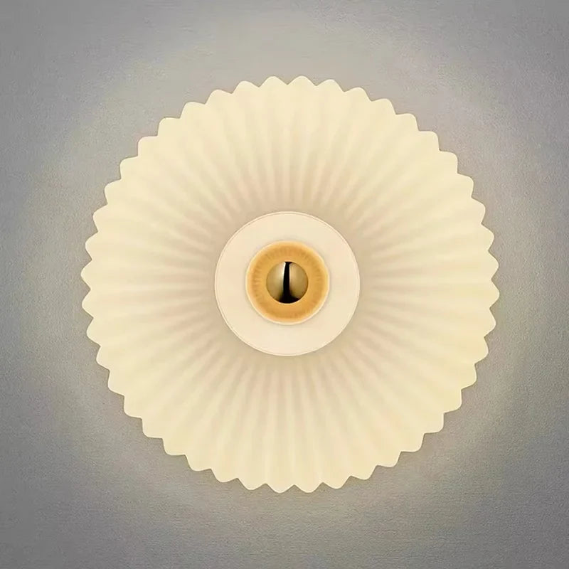 Retro-Wandleuchte aus Glas