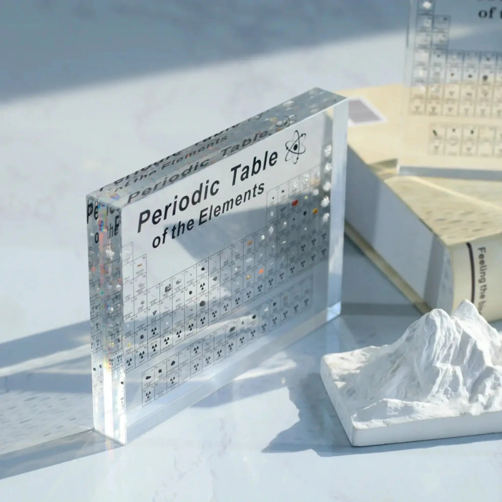 Periodensystem-Display aus Acryl