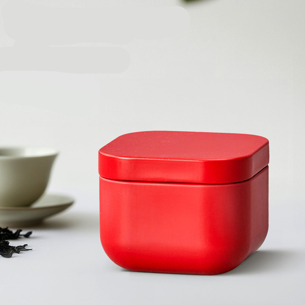 Minimalistische Metall-Aufbewahrungsbox