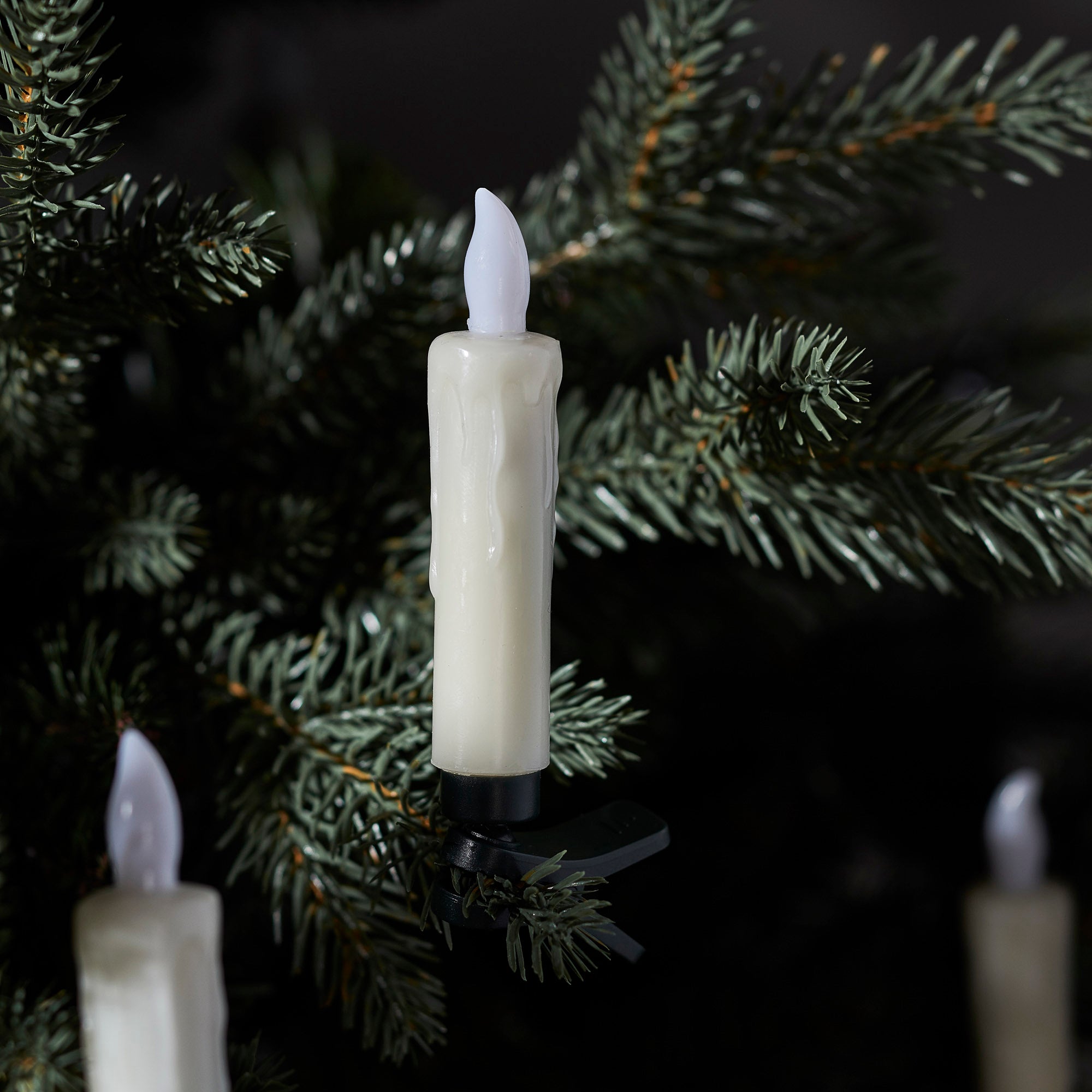 Wiederaufladbare Weihnachtsbaumkerzen