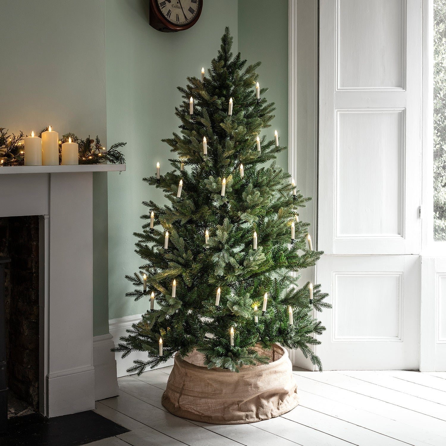 Wiederaufladbare Weihnachtsbaumkerzen