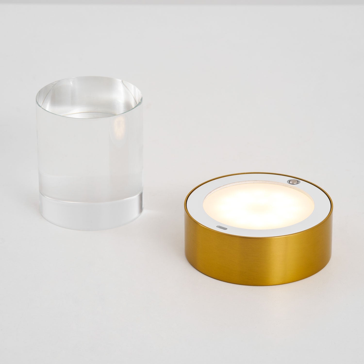 Wiederaufladbare Kristall-Tischlampe