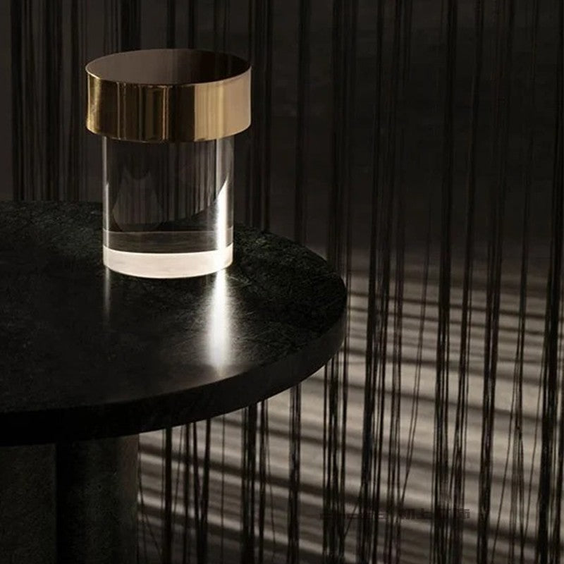 Wiederaufladbare Kristall-Tischlampe