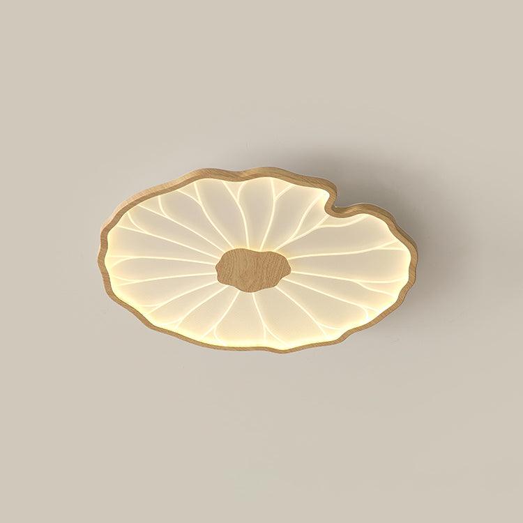Deckenleuchte aus Lotus-Holz