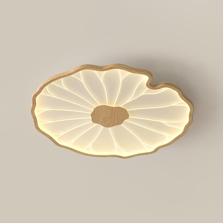 Deckenleuchte aus Lotus-Holz