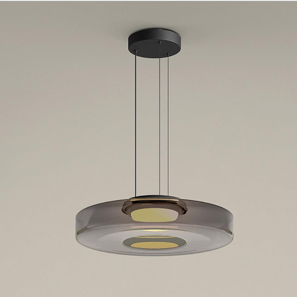 Minimalistische Glas-Pendelleuchte