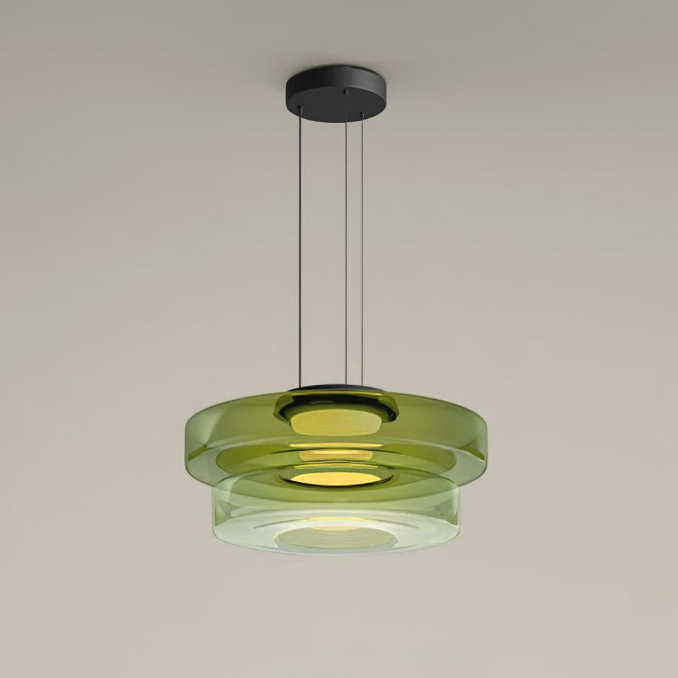 Minimalistische Glas-Pendelleuchte