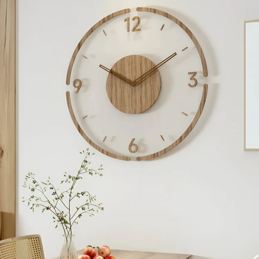Moderne Wanduhr aus Acryl