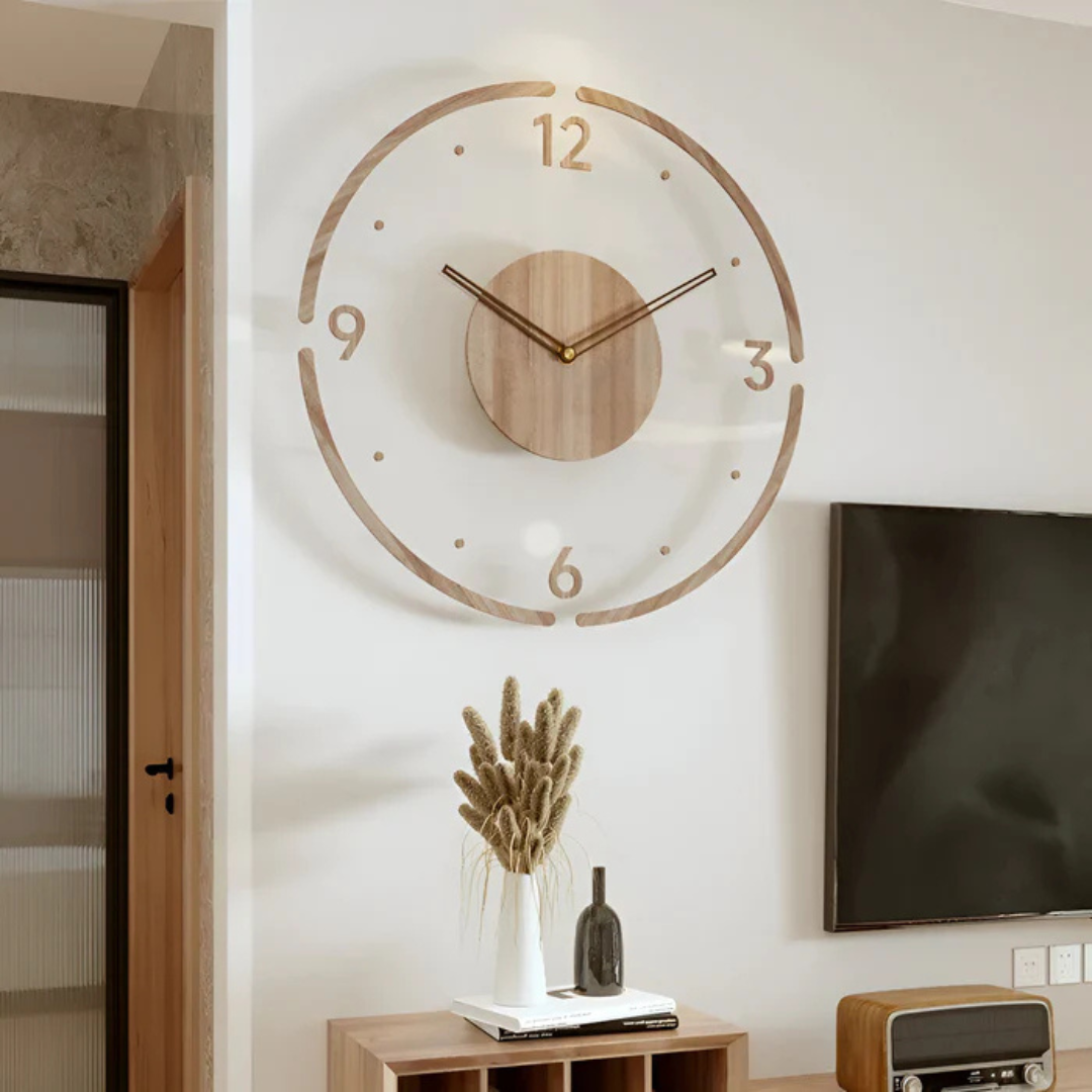Moderne Wanduhr aus Acryl
