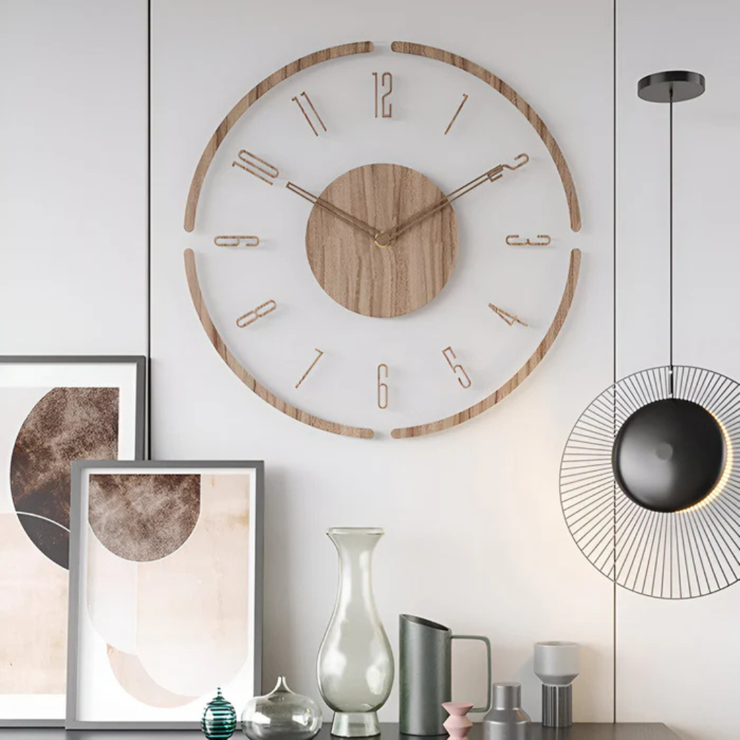 Moderne Wanduhr aus Acryl