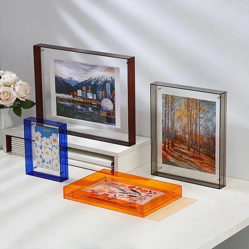 Moderner Bilderrahmen aus Acryl