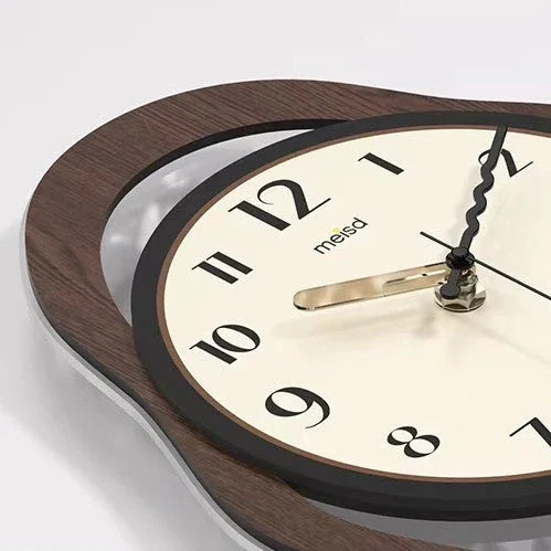 Elegante Wanduhr aus Acryl