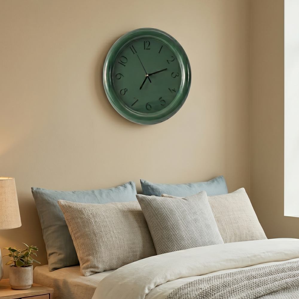 Geräuschlose Wanduhr