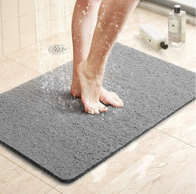 Duschmatte aus strukturiertem Schlingengewebe