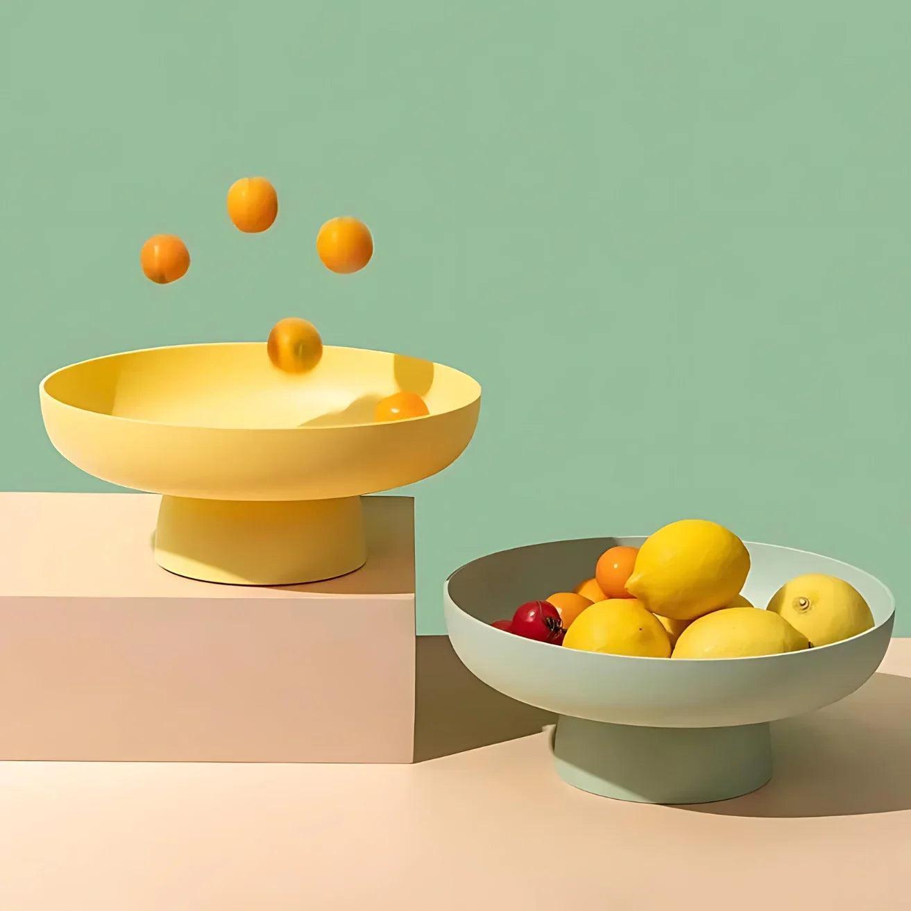 Skandinavische Obstschale aus Kunststoff