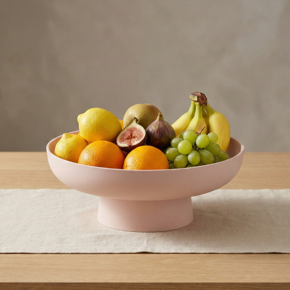 Skandinavische Obstschale aus Kunststoff