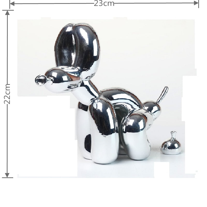 Moderne Ballonhund-Skulptur