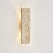 Moderne Wandleuchte aus Travertin
