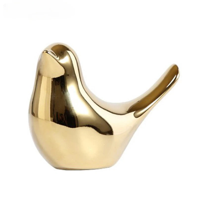 Vogelfigur aus Porzellan