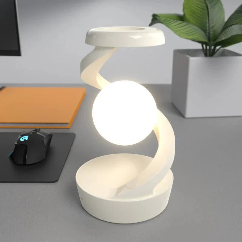 Interaktive Spiral-Tischlampe