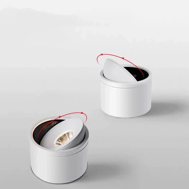 LED-Deckenleuchte aus Aluminium