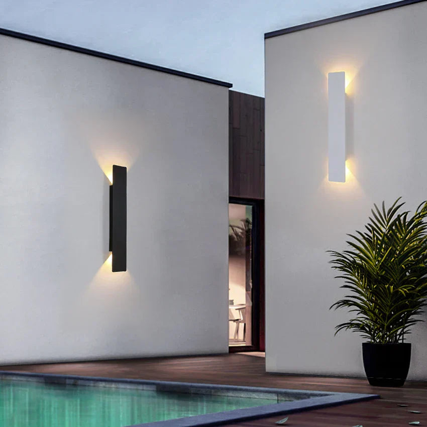 Wasserdichte LED Strip Wandlampe
