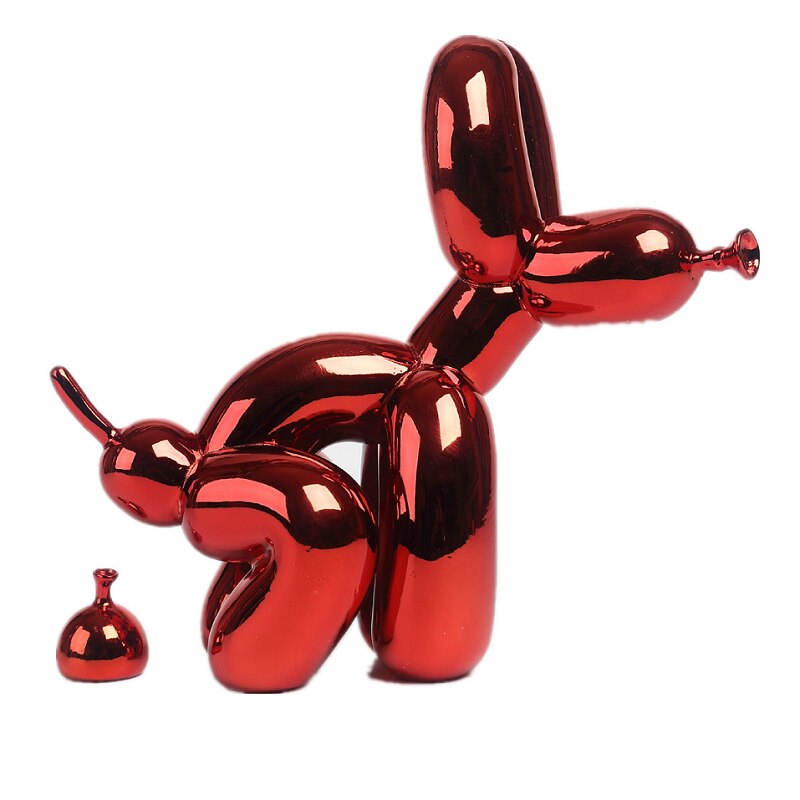 Moderne Ballonhund-Skulptur