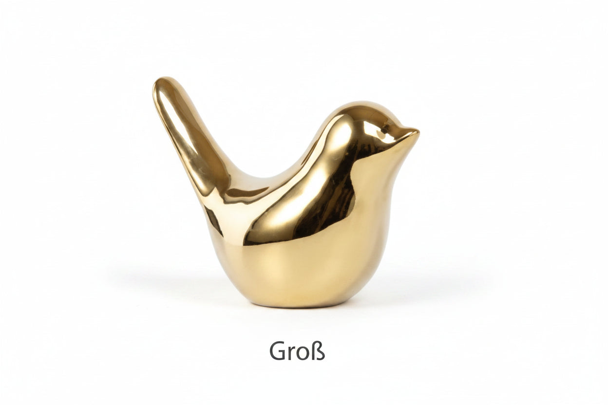 Vogelfigur aus Porzellan