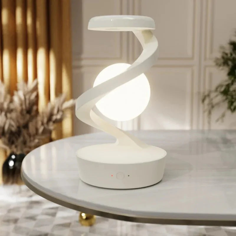 Interaktive Spiral-Tischlampe