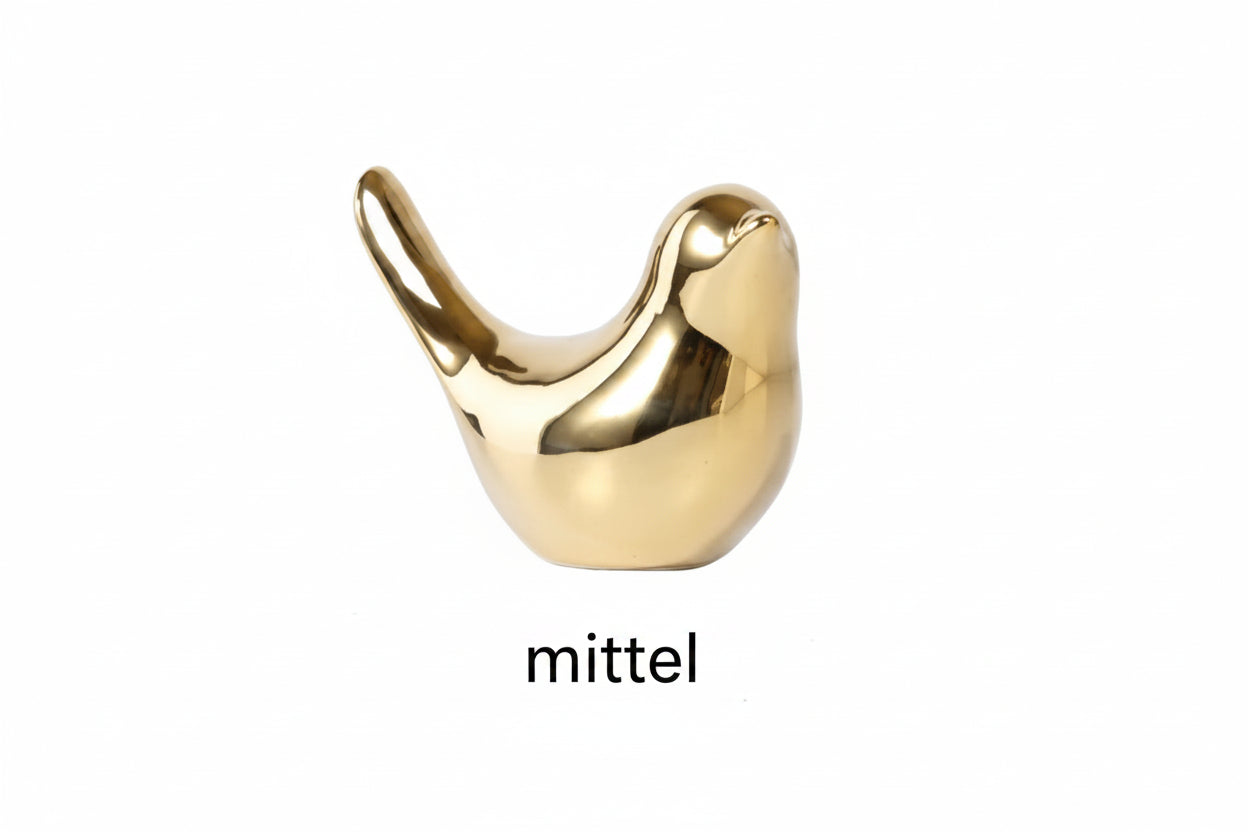 Vogelfigur aus Porzellan