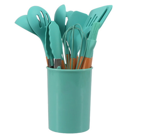 Küchenutensilien-Set aus Silikon