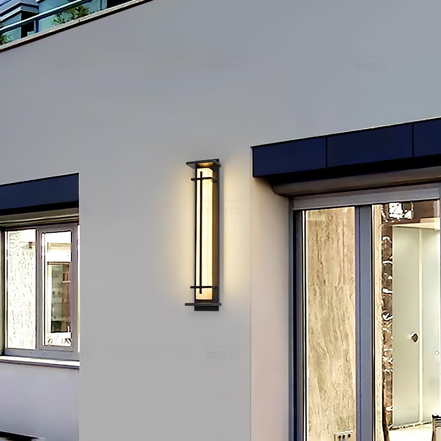 Wasserdichte quadratische Wandleuchte
