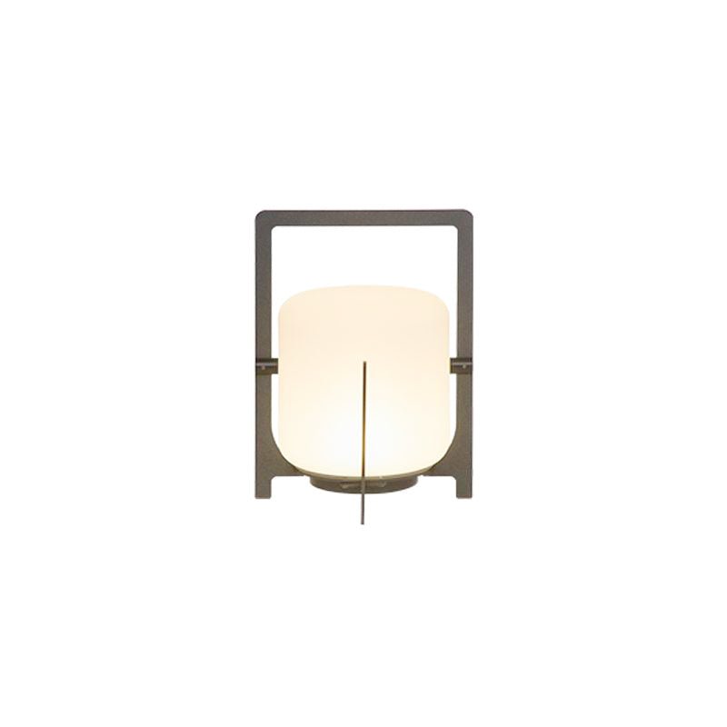 Tischlampe aus mundgeblasenem Glas