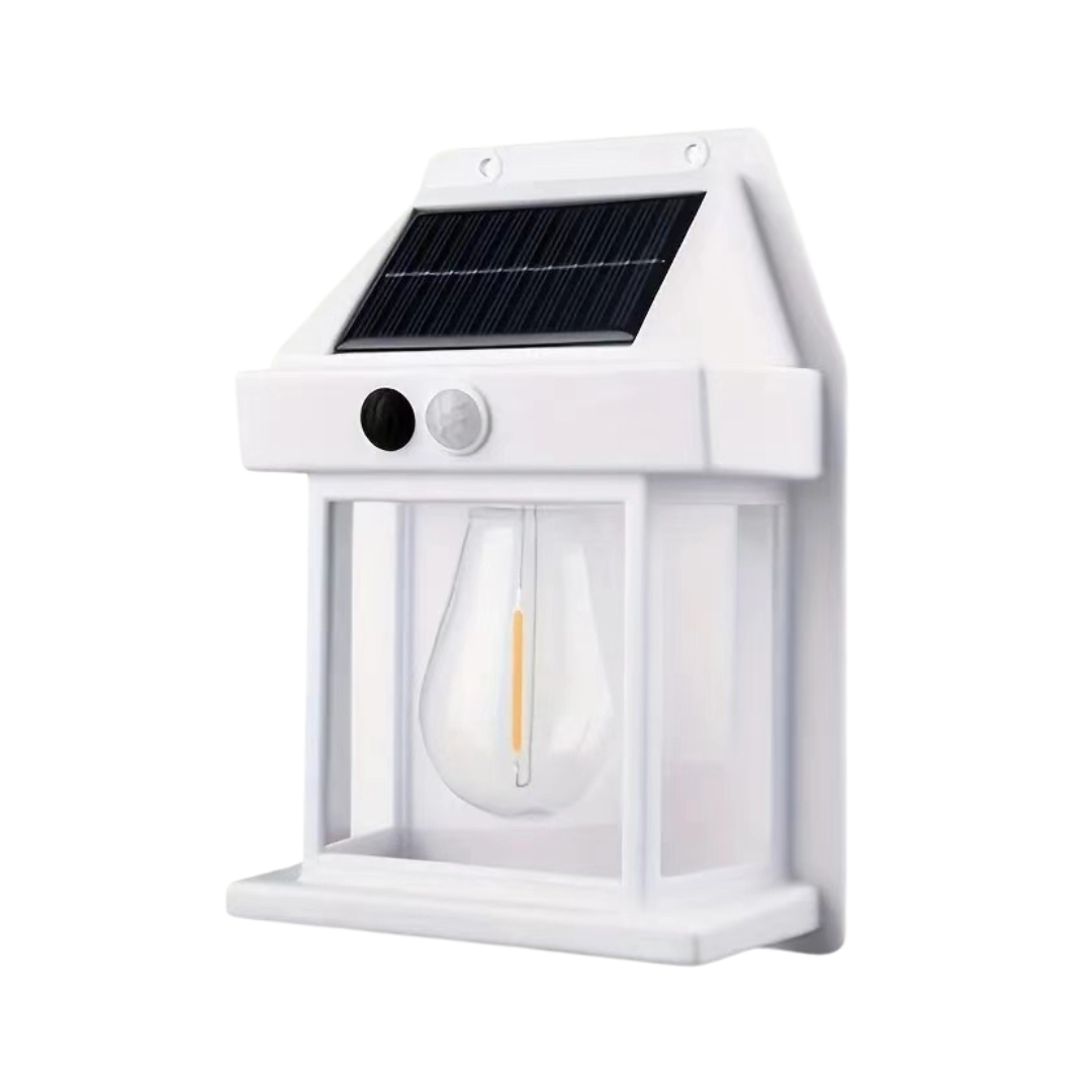 Solarbetriebene Außenwandleuchte